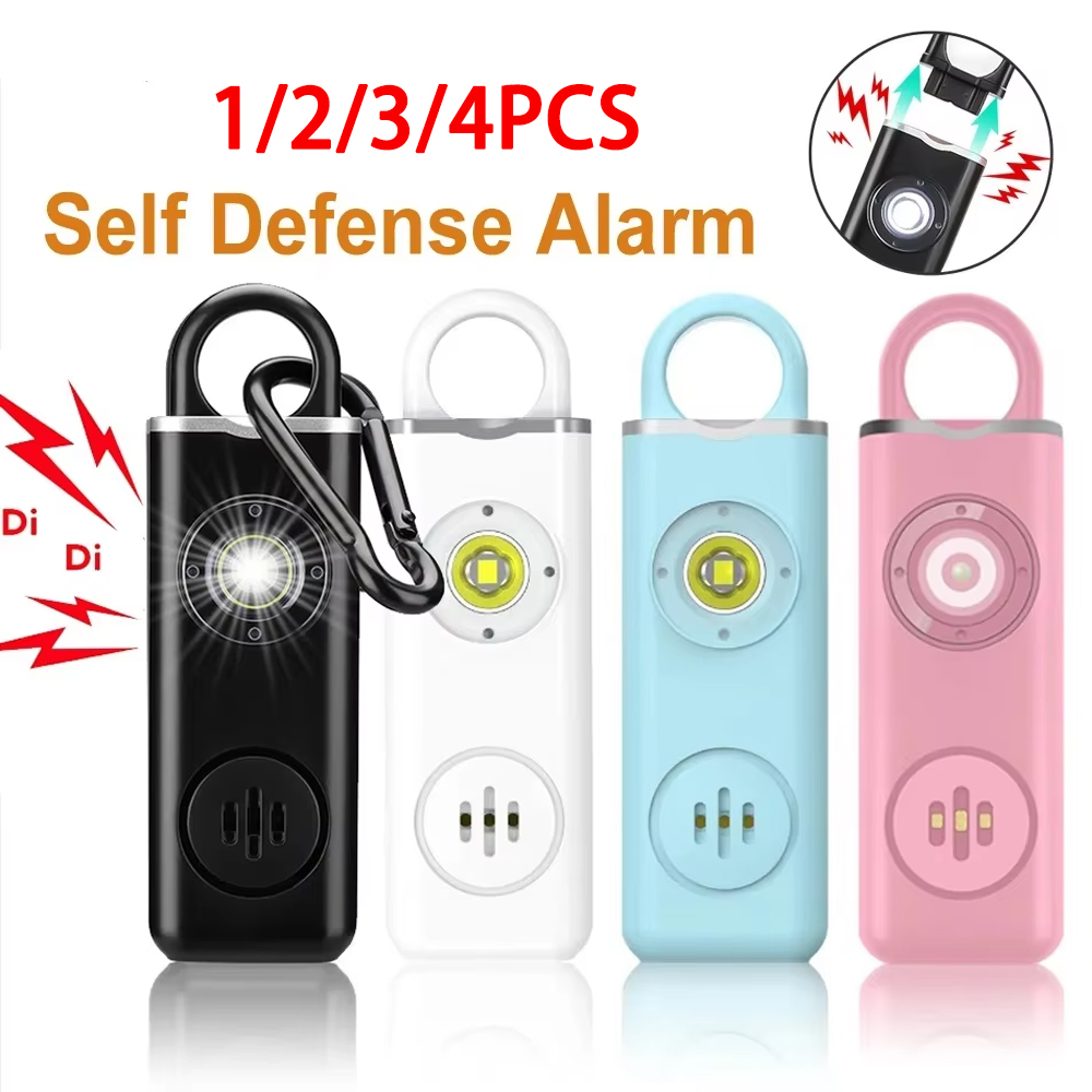 Personal Alarm Keychain - 130dB Self Defense Alarm Carrying Scream