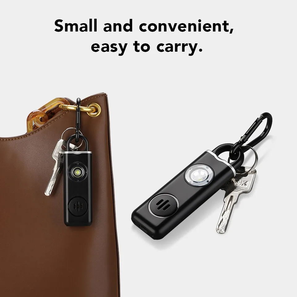 130dB Self Defense Alarm Carry - Personal Alarm Keychain recension och pris