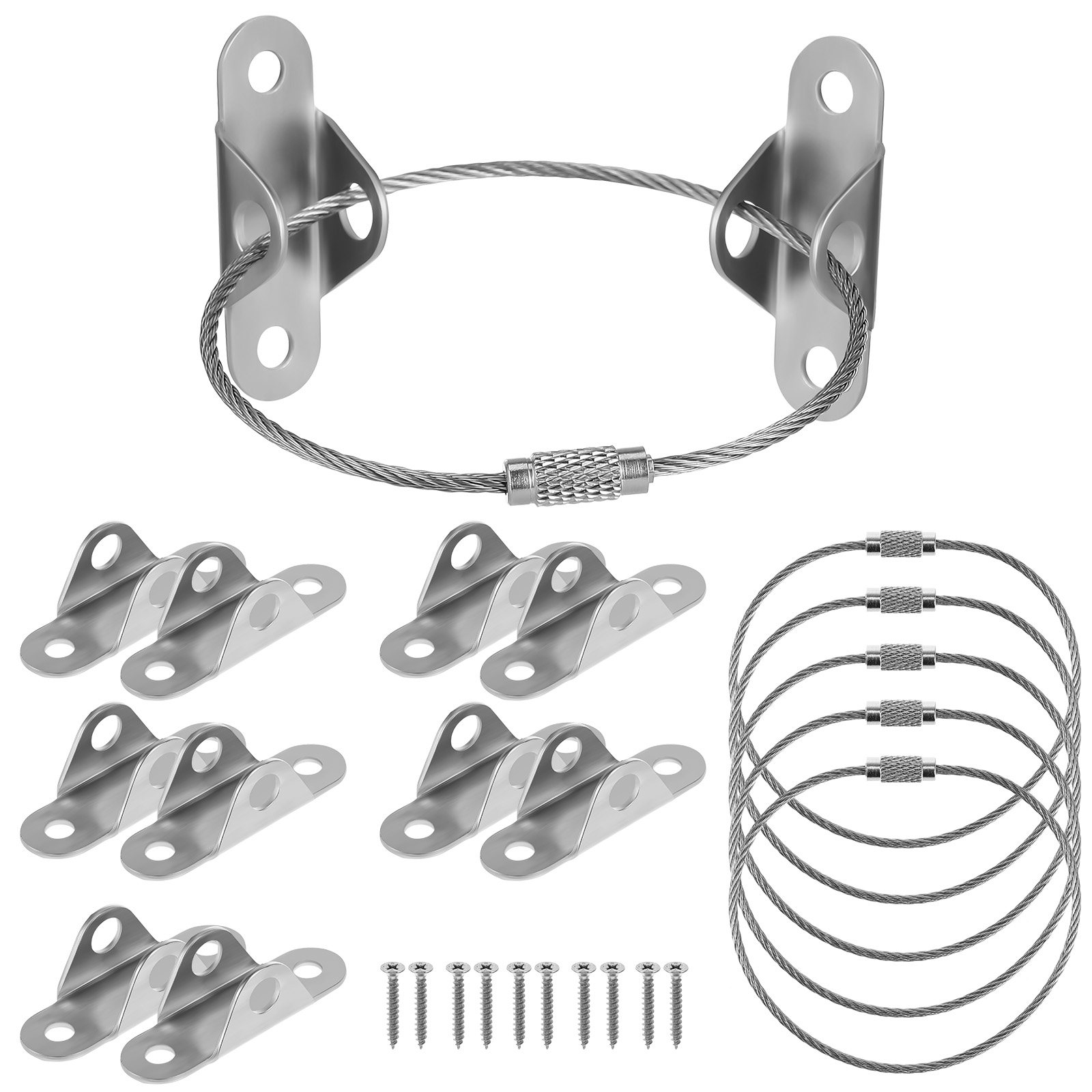 6Sets Resistant Anti Tip Furni - Earthquake Anchor Strap recension och pris