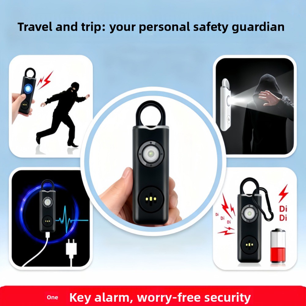 130 High DB Safe Sound Persona - Personal Alarm Keychain recension och pris