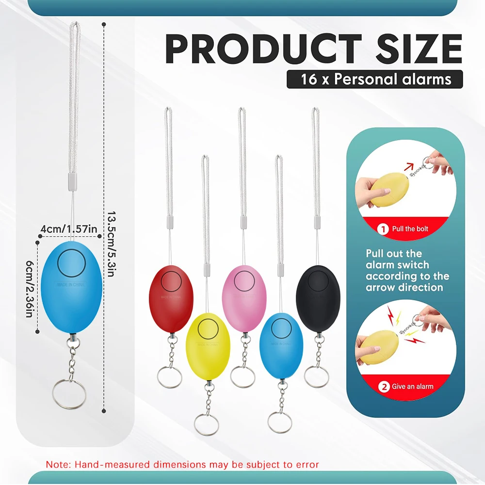 120dB Self-Defense Keychain Sa - Personal Alarm Keychain recension och pris