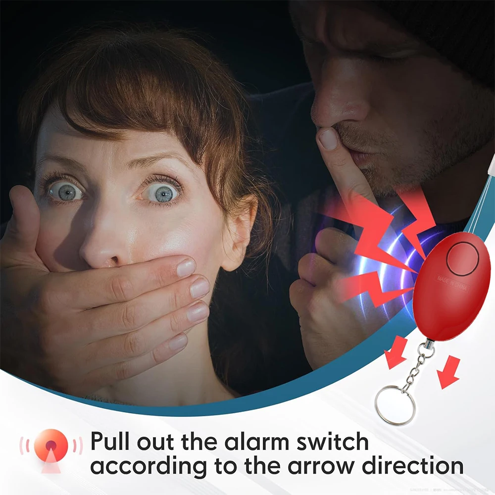120dB Self-Defense Keychain Sa - Personal Alarm Keychain recension och pris