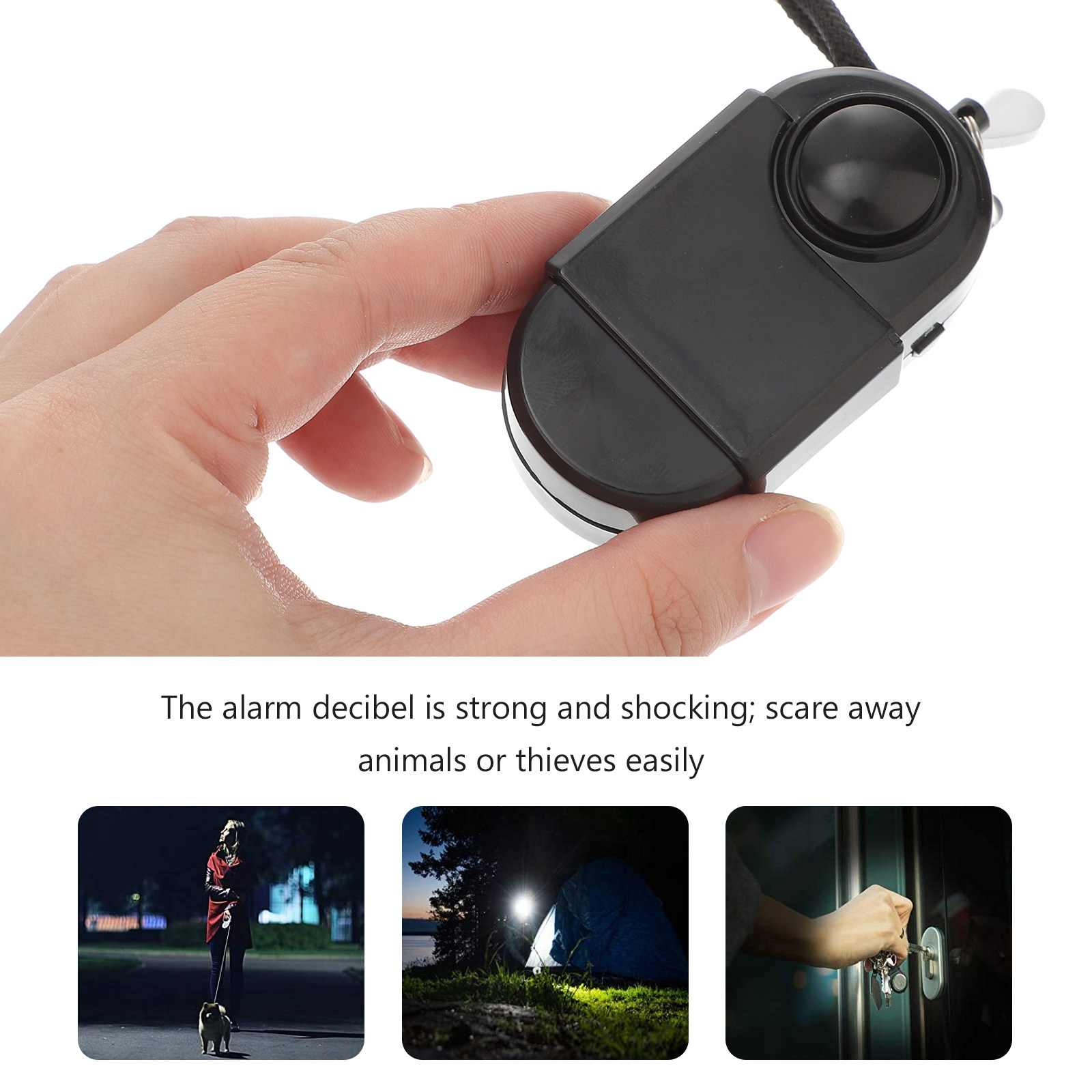 Premium Personal Alarm Keychai - Personal Alarm Keychain recension och pris