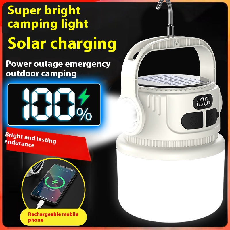 LED Solar Bulb Light Rechargea - Power Outage Light recension och pris