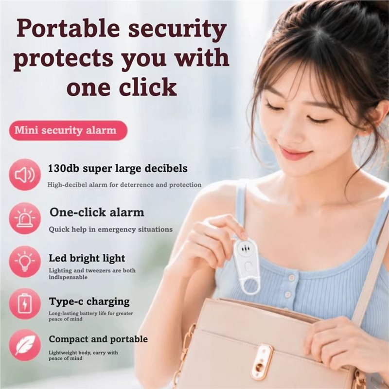 Emergency Alert Keychain Porta - Personal Alarm Keychain recension och pris